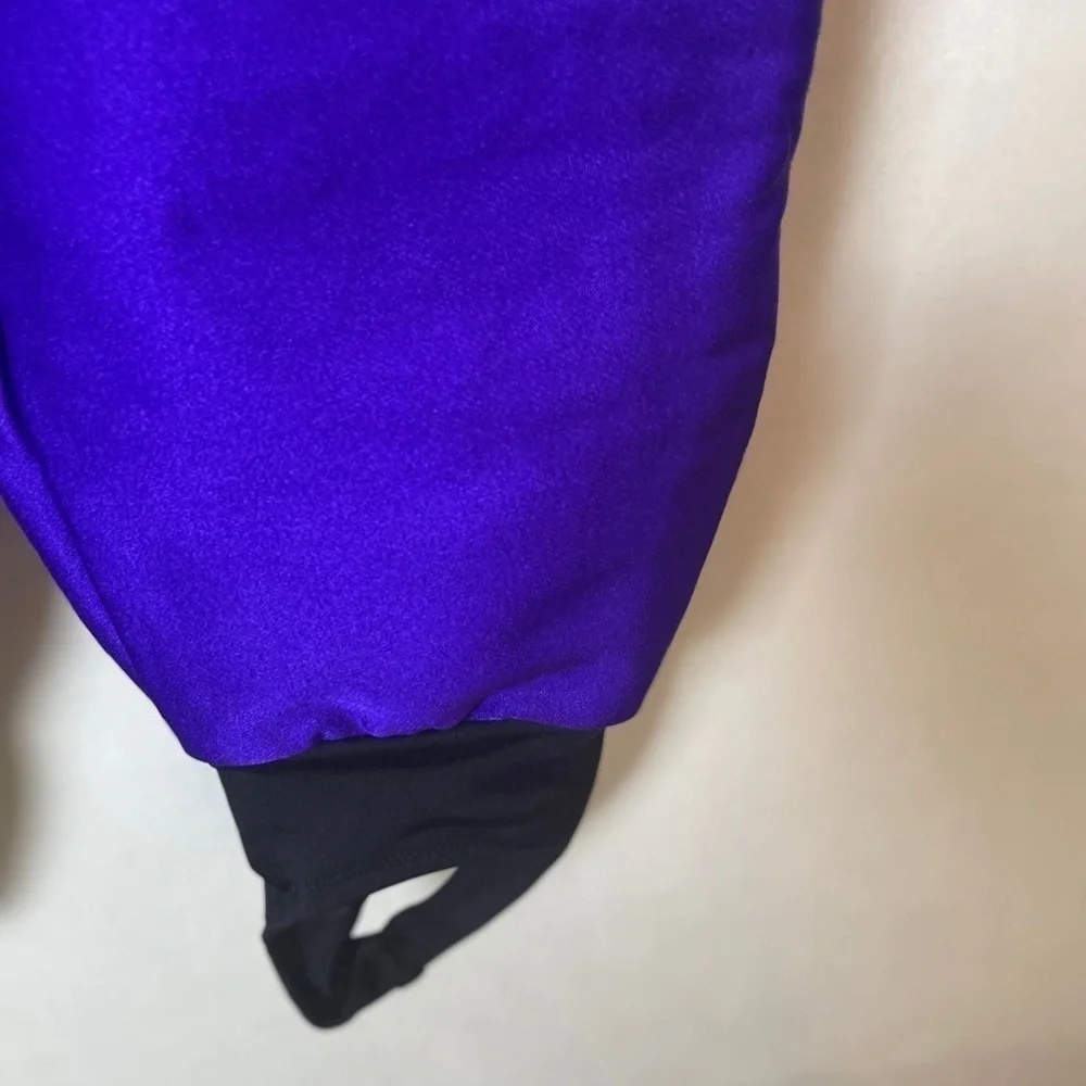 Vibrant Purple Women's Cropped Pants - Picture 12 of 15